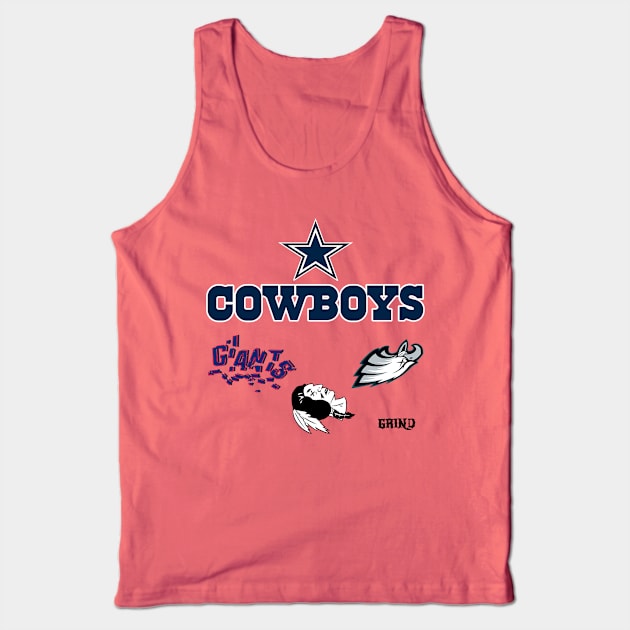 Cowboys run the NFL East Tank Top by GRIND